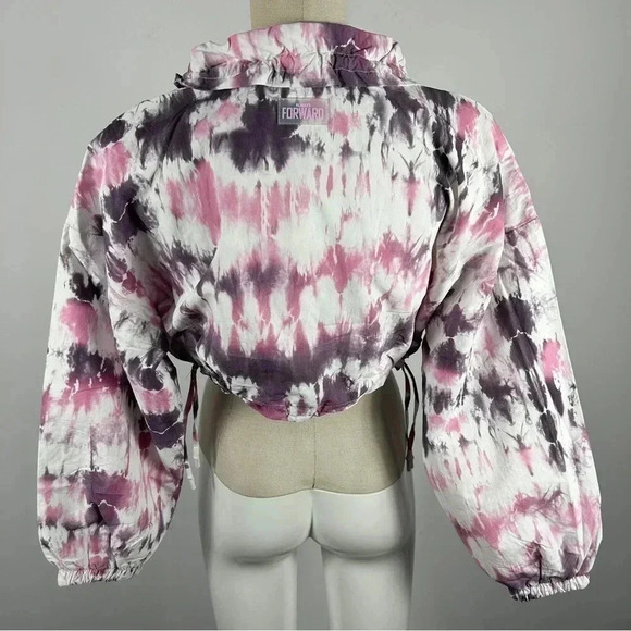 💕 Bershka tie  dye jacket S NWOT - Picture 5 of 14